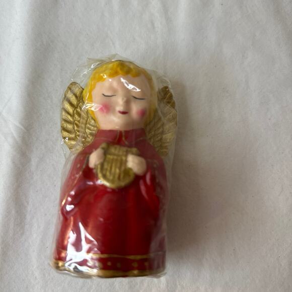 Vintage Christmas Angel Candle by Robert Allen Candle Company - Picture 1 of 4